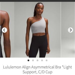 Lululemon Align Asymmetrical Bra